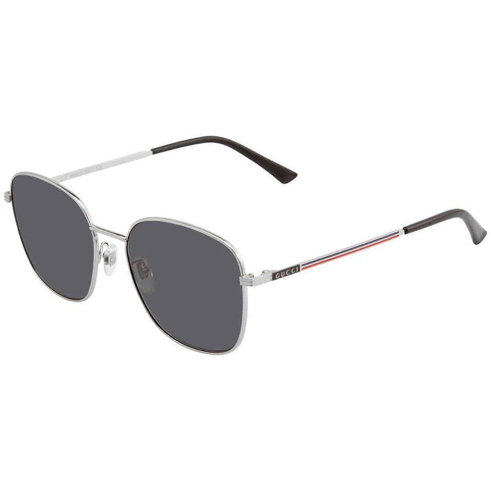 NEW Gucci Grey and Silver Square Men's Sunglasses